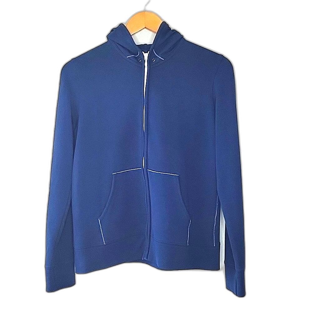 UNIQLO Long Sleeve Zip Up Hoodie Jacket size XL (Juniors) Lightweight Athletic